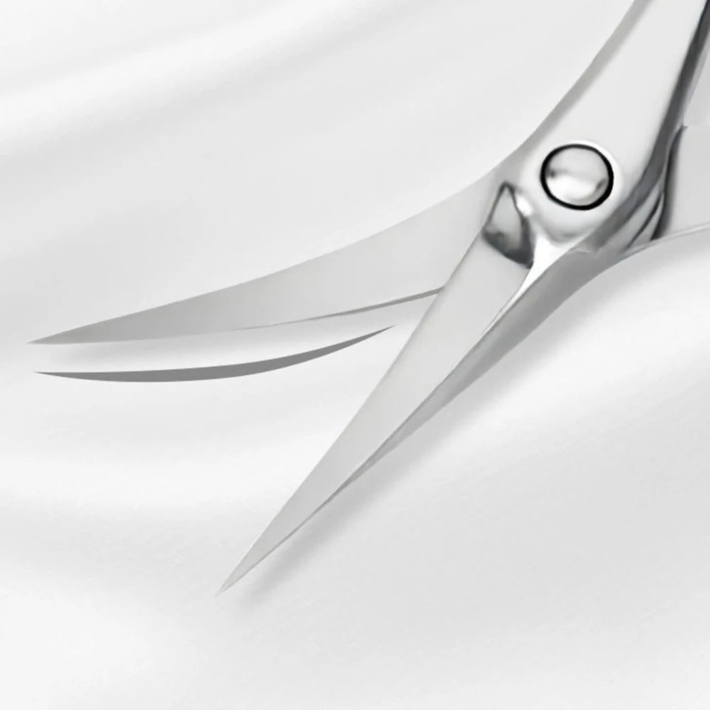 Cuticle Scissors Extra Fine for Women Men Profession Stainless Steel Cuticle Remover with Precise Pointed Tip Grooming Blades