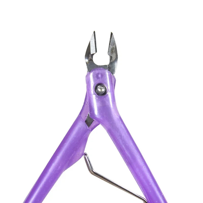 ABS Handle Toenail Ingrown Nail Art Cuticle Manicure Scissor Nipper Clipper Edge Cutter Plier Tool Pedicure Dead Skin Remover