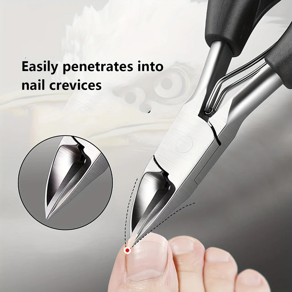 Professional Nail Clippers, Correction Thick Nails Ingrown Paronychia Trimmer, Edge Cutter, Manicure Scissor Pedicure Tool
