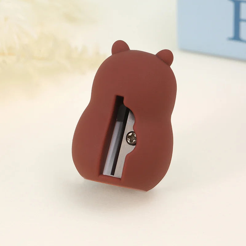 Creative Capybara Pencil Sharpene Pencil Cutting Tools School Supplies Student Stationery Classroom Teacher Rewards Gift