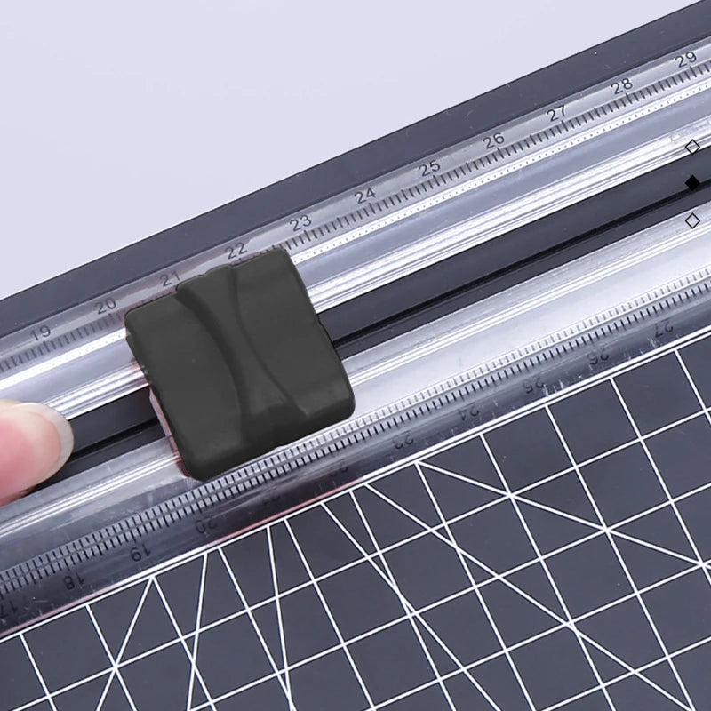 Triple Track A4 Paper Cutter Paper Trimmer Utility Knife Hidden Replacement Blades Photo A4 Paper Office Guillotine Card Trimmer