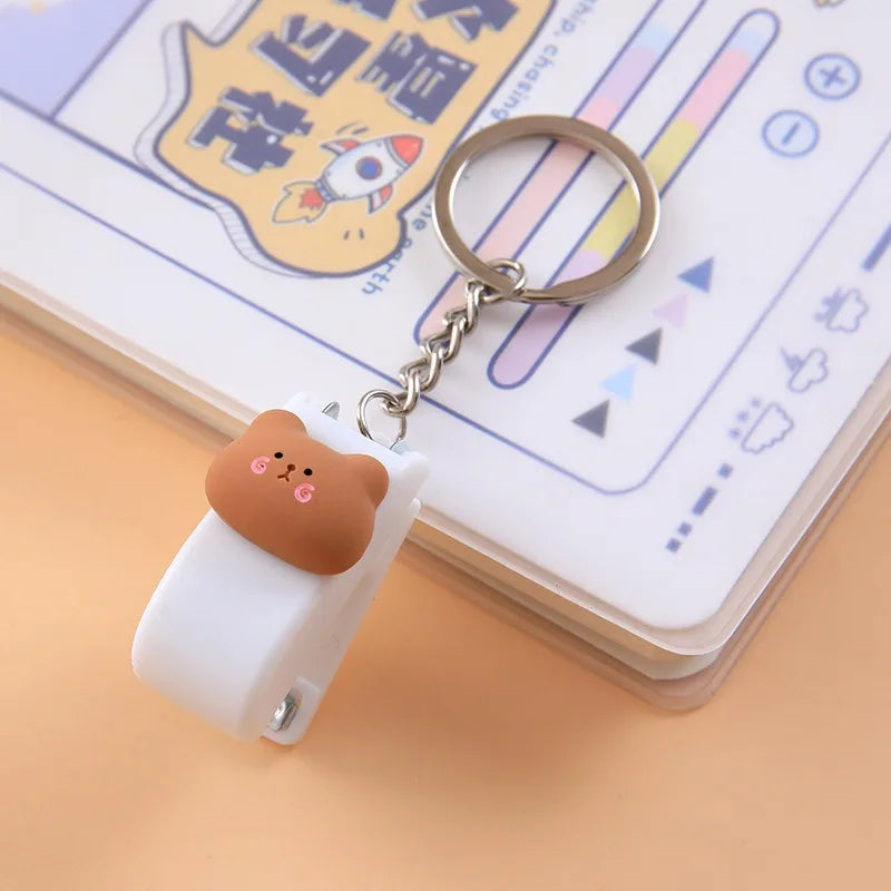 Cute Mini Stapler Portable Staple Students Paper Binder Stationery School Office Supplies kawaii Stapler Binding tools