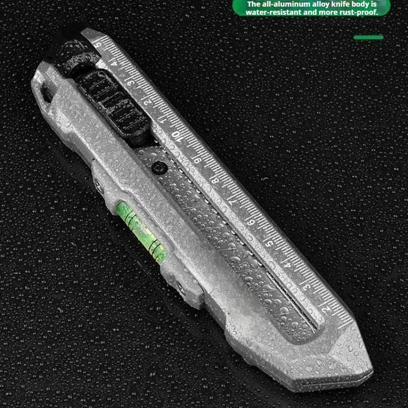 Xiaomi 4 in 1 Utility Knife Multifunctional Non-slip Durable Sharp Cutting Tools Alloy Steel Automatic Loking Heavy Duty Cutter