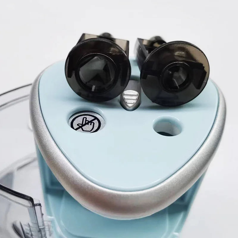 1pc Convenient Electric Double Hole Pencil Sharpener - Quick & Easy Sharpening for 6-12mm Pencils