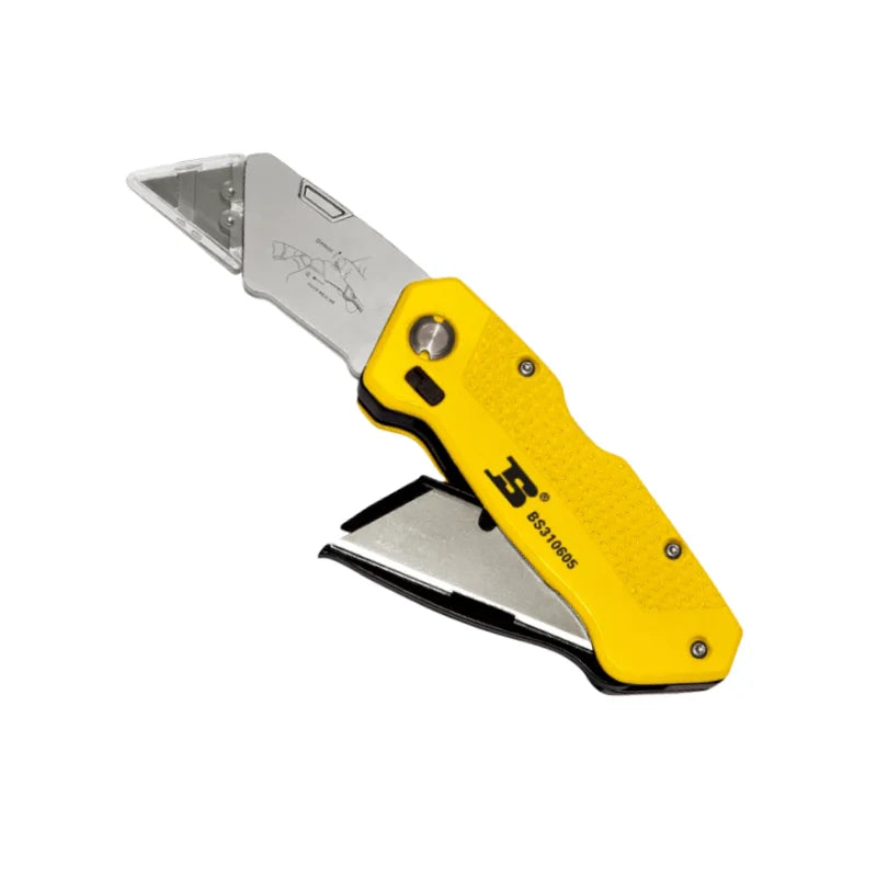 Folding Knife, Multi-functional Outdoor Camping Pocket Knife, SK5 Blade Everyday Carry Utility Knife (with a sharp blade)