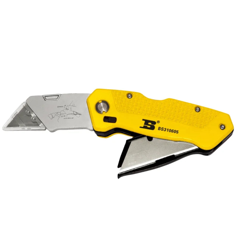 Folding Knife, Multi-functional Outdoor Camping Pocket Knife, SK5 Blade Everyday Carry Utility Knife (with a sharp blade)